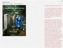 Tablet Screenshot of jagartist.com